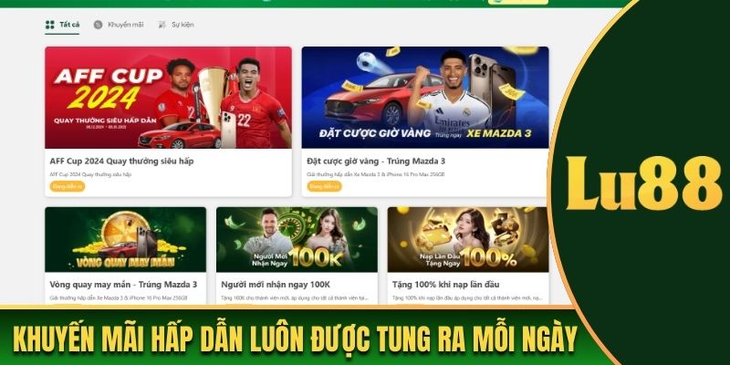 Khuyến mãi hấp dẫn luôn được tung ra mỗi ngày